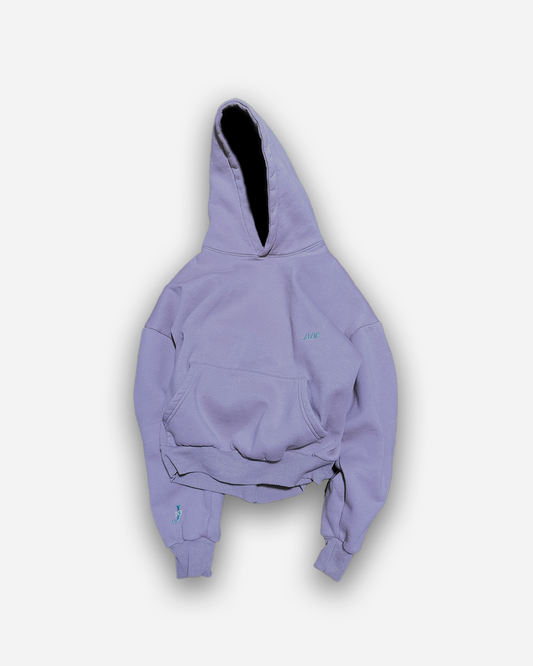 LILAC HOODED SWEATSHIRT